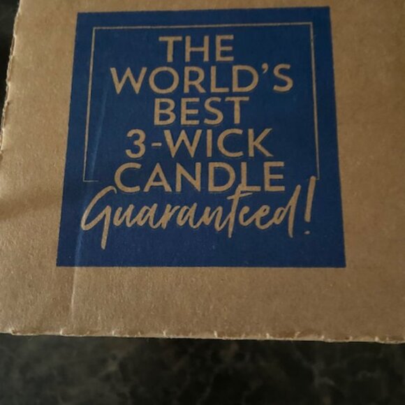 Bath and Body Works eucalyptus and spearmint 3 wick candle NEW - Picture 3 of 6